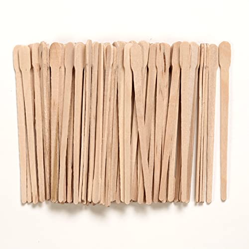 Palitos de cera de madeira - hoomboom 300 pcs bastões de cera - 4 bajeiras de cera de madeira de 4 estilo - para as pernas do corpo