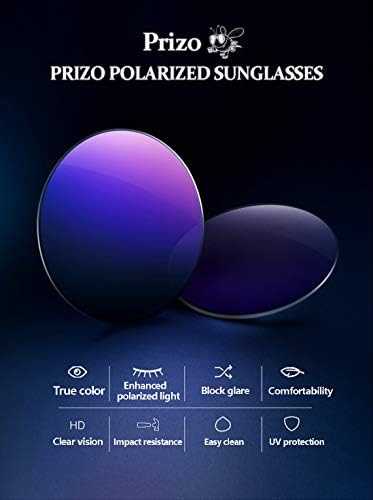 Lentes polarizadas PRIZO Substituição de óculos de sol Split de Oakley OO9416-2 Conjuntos