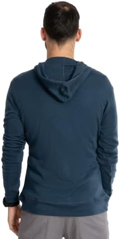Coloque de lã para masculino Merino Pro-nit moun Wool Pullover Hoodie-Wicking Breathable Anti-Odor