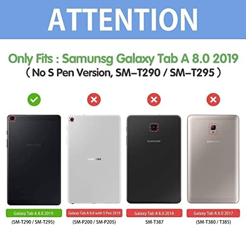 Caso de Kids Suplik para Samsung Galaxy Tab a 8,0 polegadas 2019, Galaxy Tab A 8.0 2019 Case com protetor de tela,