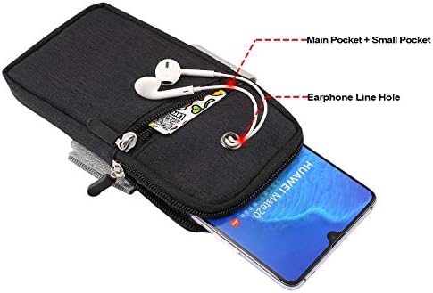 Bolsas de coldre de transportadora Esportes de braçadeira em execução compatível com iPhone 11, 11 Pro, 11 Pro Max, compatível