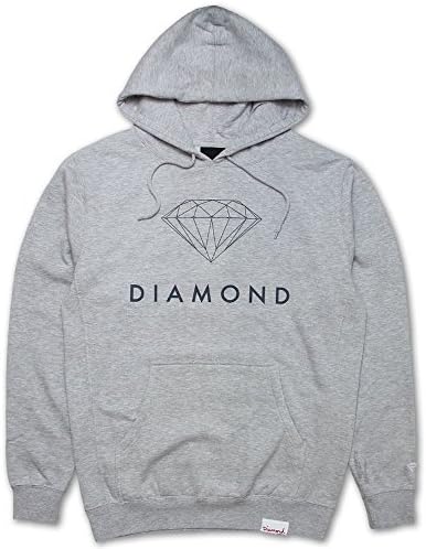 Diamond Supply Co Futura Sign Hoodie Gray