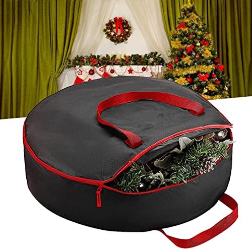 Armazenamento decorativo de grinaldas, 24 Bolsas de contêiner de armazenamento de 24 sacos de armazenamento de contêiner