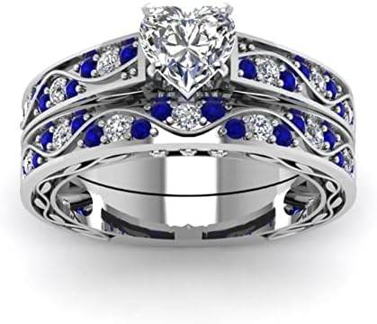 Anéis da mão direita para mulheres jóias brancas de jóias de luxo anel de casamento artesanal anéis de noivado de presentes de presente jóias de cristal para adolescentes
