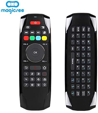 Calvas Magicsee 2.4GHz Fly Air Mouse G7 Teclado sem fio Controle remoto com a função de aprendizado de IR para Android