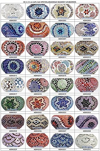 SUDAMLASIBAZAAR - Customizável teto de mosaico marroquino turco, lâmpada de mosaico, lustre de mosaico, lustre pendente pendente,