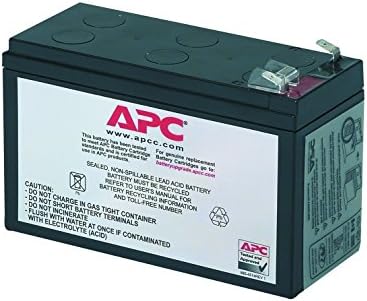Substituição da bateria da APC UPS, RBC2, para os modelos de backups da APC BE500R, BK300C, BK350, BK500, BK500BLK, BK500M, BK500MC, BK500MUS e SC420, SU420NET preto
