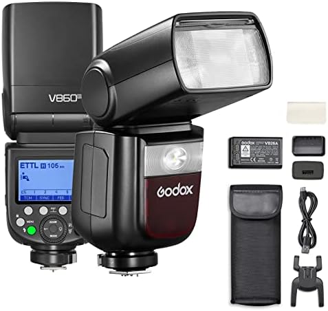 Godox v860iii-s câmera flash speedlite compatível com godox xproii-s gatilho de flash sem fio