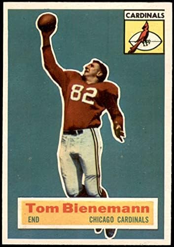 1956 Topps 10 Tom Bienemann Chicago Cardinals-FB Ex/MT Cardinals-FB Drake