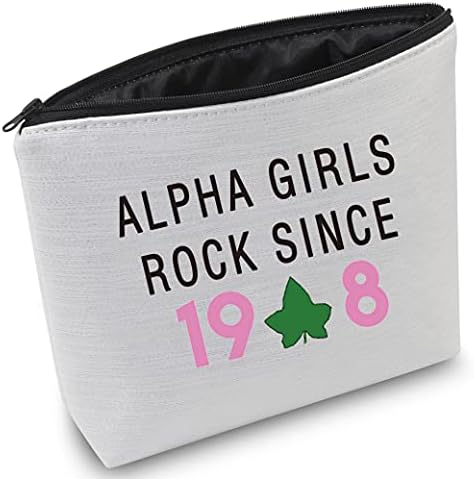 G2TUP Pretty Girl Kappa Gift sai de Bolsa Cosmética Girls Rock Pink e Green Sorority