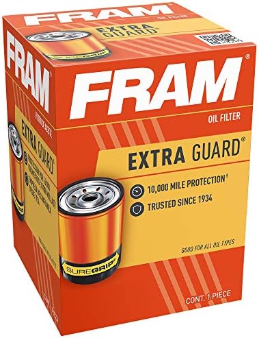 Fram guarda extra ph3531, 10k milha de troca de troca de giratório filtro de óleo