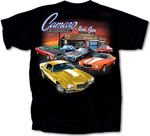 Joe Blow T 1970-1981 Chevy Camaro 2ª Gen Garage T-shirt Cotton Preshrunk