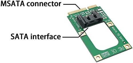 Mini SATA para SATA Converter Card Dghaop MSATA para SATA HDD/SSD Adaptador MSATA para SATA 2.5/3.5 Drive Drive Drive Drive