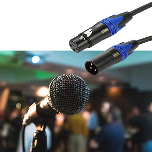 Zyamy XLR Splitter Cable 11,8 , 1 XLR fêmea a 2 XLR Patch y Cabo Balançado com o cabo Microfone Splitter Cord Audio Adapter