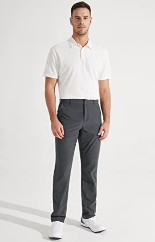 Calças de golfe Libin Mens Slim fit