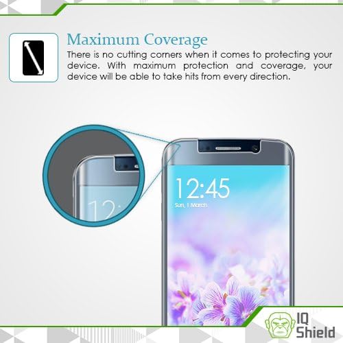 Protetor de tela fosco de escudo de QI compatível com Samsung Galaxy S8 Anti-Glare Anti-Bubble Film