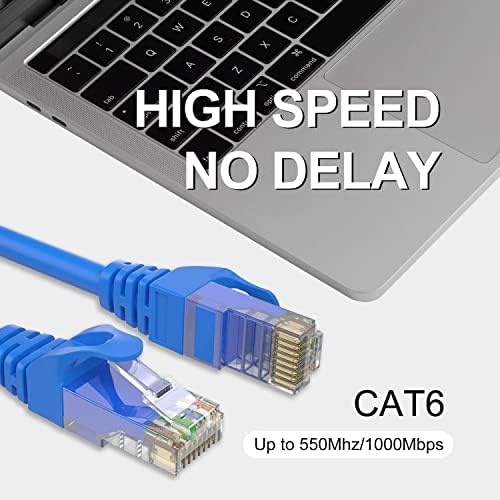 SHD CAT6 Ethernet Cable Retive Cable UTP LAN CAVE PACTO DE COMPUTOR DE CORBELO BLUE