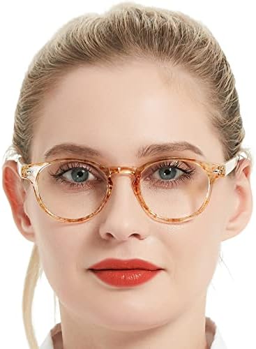 Occi Chiari Reading Glasses 3.5 Leitores redondos elegantes para mulheres 1,0 1,25 1,5 1,75 2,0 2,25 2,5 2,75 3,0 3,5