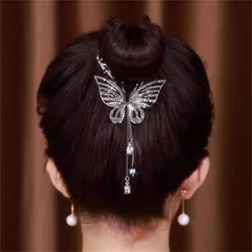 Takeberny Bow Light Luxury Premium Feelpin, penteado de cabelo alce