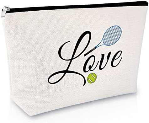Presentes de tênis para meninas Bolsa de maquiagem adolescente Presente inspirador para o amante de tênis Tennis Player Gift Gift