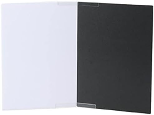Etsumi VV-82655 Placa de refletor α2, conjunto branco/preto, B4, tamanho 14,4 x 10,2 polegadas, luz auxiliar, luz refletida,