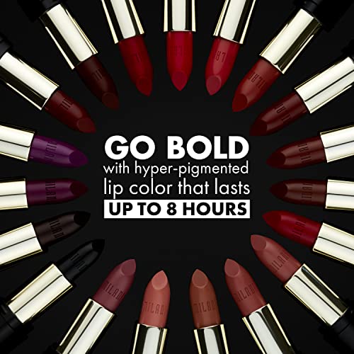 Milani Bold Color Declaração Matte Lipstick - Eu sou fabuloso vegano, batom de cor em negrito sem crueldade com um acabamento fosco completo