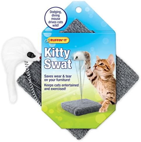 Westminster Pet Products Westminster Kitty Swat Spring Pom Toy