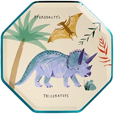 Meri Meri Dinosaur Kingdom Side Placas