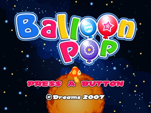 Balão pop - Nintendo Wii