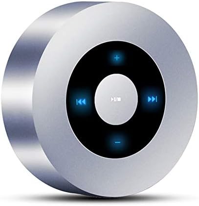 ITALKES LED Touch Bluetooth Alto -falantes portáteis sem fio com HD Sound PlayTime Bluetooth 5.0 Micro SD Alto -falante sem fio para Echo Dot Melhor Mini -alto -falante para iPhone Desktop （Silver)
