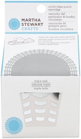 Martha Stewart Crafts Circle Edge Paper Punch Cartuck, Web Triple