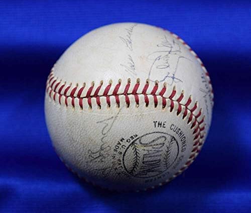 1969 Mets World Series Time Ball 31 JSA National Lea Autograph Baseball assinado