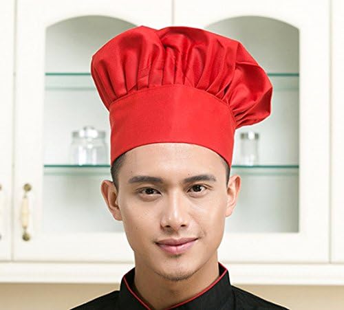 Hyzrz chef chapéu adulto adulto padeiro elástico cozinha tampa chef