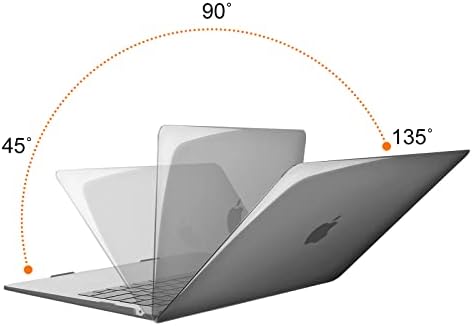 Mosis Compatível com MacBook Air 13 polegadas Caso 2022-2018 Release A2337 M1 A2179 A1932, capa dura de plástico e saco de
