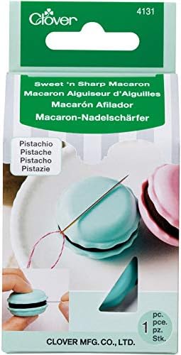 Clover NeedleCraft Sweetnsharpmacaron-pistachio noção, verde