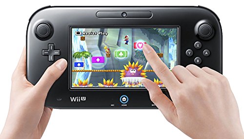 Nintendo Wii U Black Gamepad - Somente substituição - Sem cabos