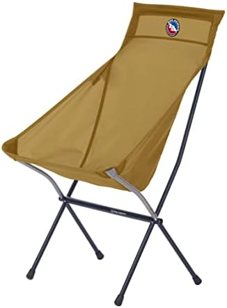 Big Agnes Big Six Camp Chair - Cadeira de acampamento alta e larga com estrutura de alumínio de aeronaves