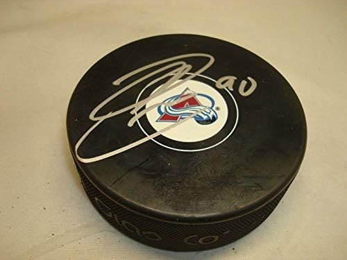 Ryan O'Reilly assinou o Colorado Avalanche Hockey Puck autografado 1b - Pucks autografados da NHL
