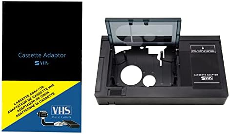 Adaptador de cassete Camcorders SVHS VHS-C para VHS Factory Original Sealed