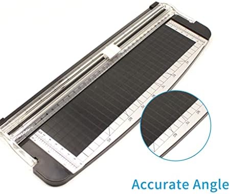 Cortador de papel deslizante portátil espesso A4 de 12,6 polegadas comprimento de corte de papel de recortes de recortes de ferramentas