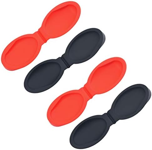 Doitool Feefood Tools Ferramentas de silicone abridor de silicone 4pcs Oyster Shucking Clamp Oyster Oster Ferramenta, suporte de ostra silcone para abastar ferramentas de frutos do mar de silicone jar abridor de jar