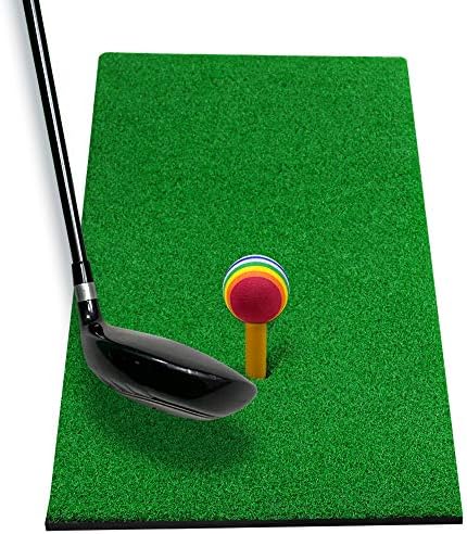 Scott Edward Air Golf Practice Balls, Ball Bright Multicolor e Lightweight Sponge Ball, 20 peças, Treinamento de golfe Indoor e Outdoor, para tapete de batida no quintal, macio para crianças, animais de estimação