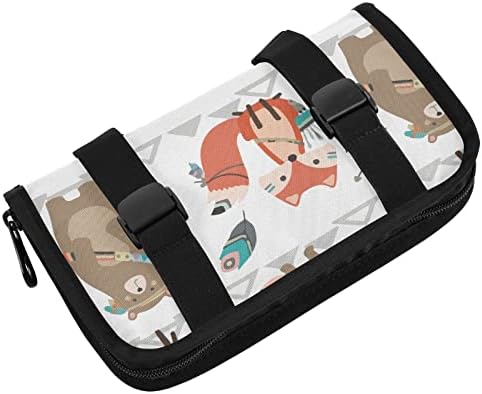 Holder de tecido de carro Cartoon-Fox-Be-Brave Dispenser Dispenser Holder Backseat Tissue Case