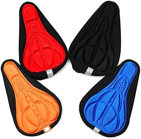 Mulherqaq Ciclismo Bicicleta Silicone Gel Bad Sela Slawled Slawled Cushion Bicycle Saddle