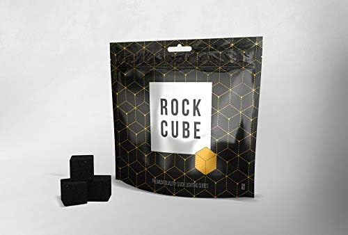 Carbopol Rock Cube Light Light Garcoaal 24pcs