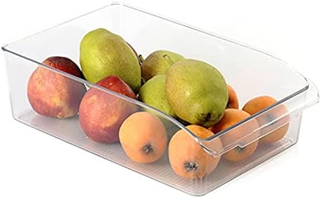 Recipientes de armazenamento de geladeira e freezer para itens alimentares caixas de armazenamento prático para a cozinha