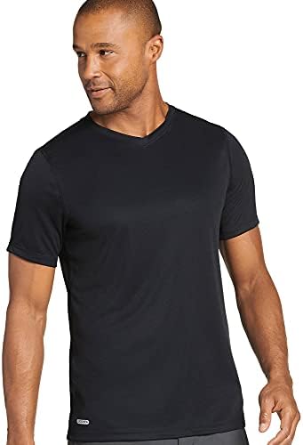 Jockey Men's Activewear Performance Desempenho V Tee de decote