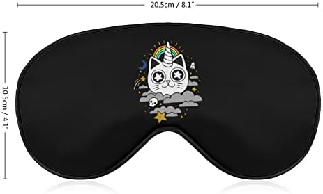 Cat Unicorn Rainbow Skull Sleep Eye Mask