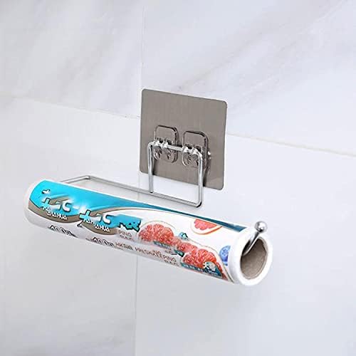 Toteleiro de utensílio gancho de 1/2pcs pendurado papel higiênico portador de papel de papel de papel de toalha de banheiro stand