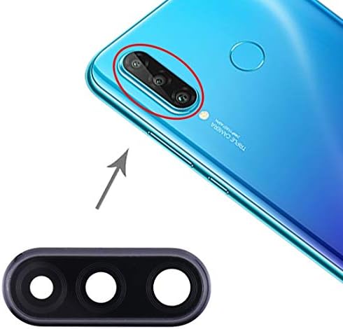 DMTRAB para a capa da lente da câmera de substituição da câmera para peças de substituição de telefone celular Huawei P30 Lite